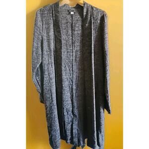 Eileen Fisher Wool Blend Open Duster Perfect Condition Small Excellent A114